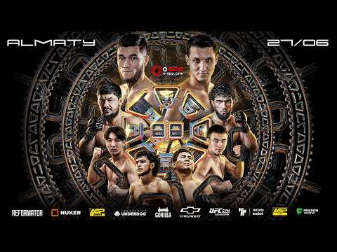 OCTAGON 88 Prelims: Одилхон - Карате III, Сатурн, Марсель, Бобур, Актилек, Самандар Танк, Испанчик background