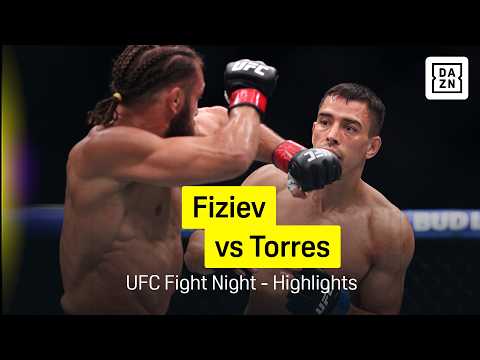 Rafael Fiziev vs Manuel Torres | UFC Fight Night | DAZN Highlights backdrop