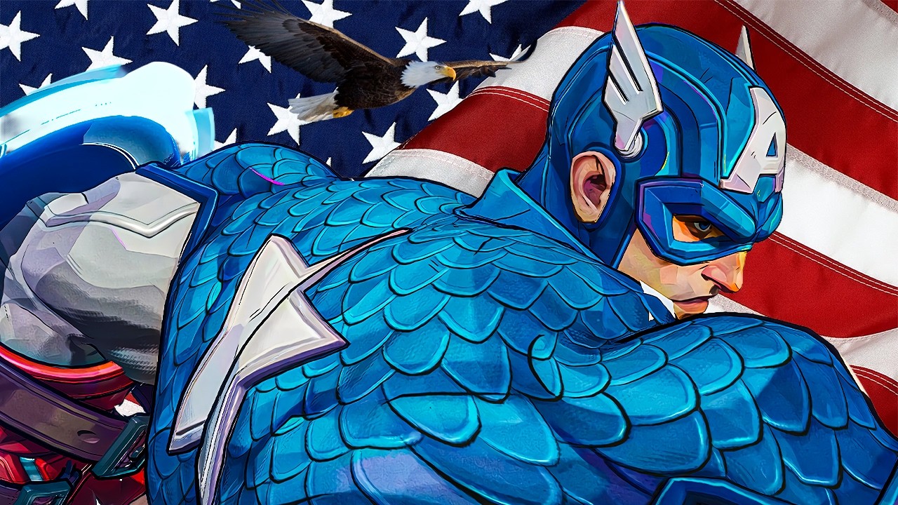 America's Tank Reporting For Duty In Marvel Rivals background