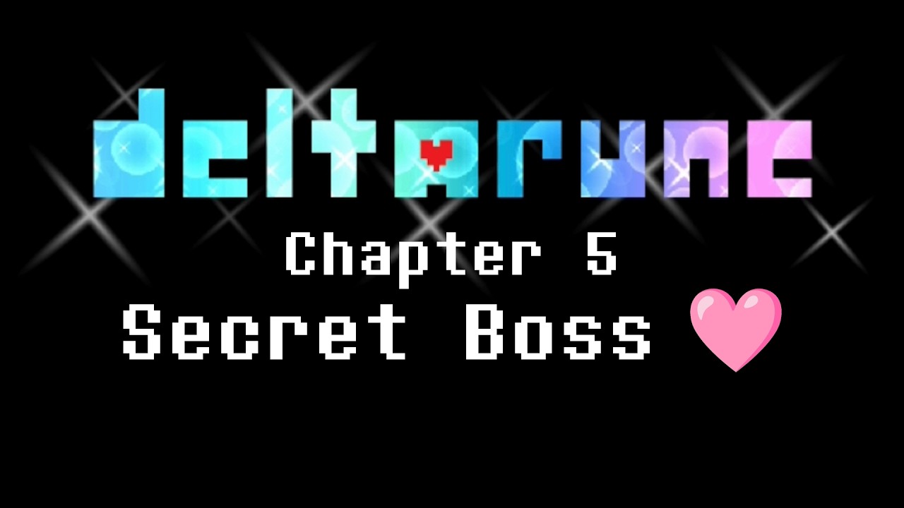 Deltarune Chapter 5 Secret Boss background