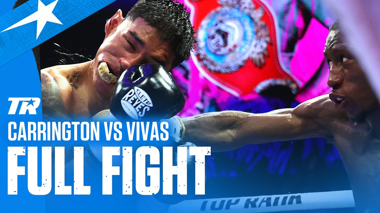 Bruce Carrington Delivered a STATEMENT vs Enrique Vivas background