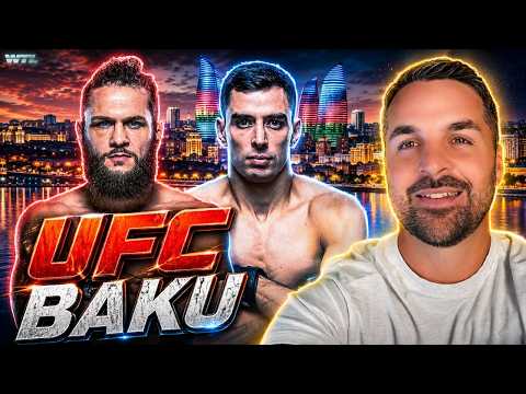 UFC Baku l Rafael Fiziev VS Manuel Torres Full Card Predictions l Bold Calls! background