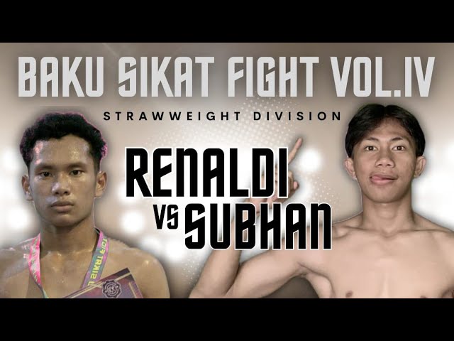Subhan (Terate Sport Centre) VS Renaldi (PSKH Banjar)Main Event BSF Vol IV Kotabaru