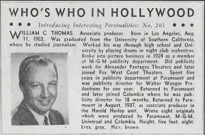 William C. Thomas portrait