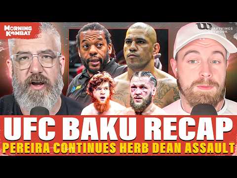 UFC Baku Results: Fiziev Wants BMF Fight vs Charles Oliveira | Alex Pereira Escalates Herb Dean Feud