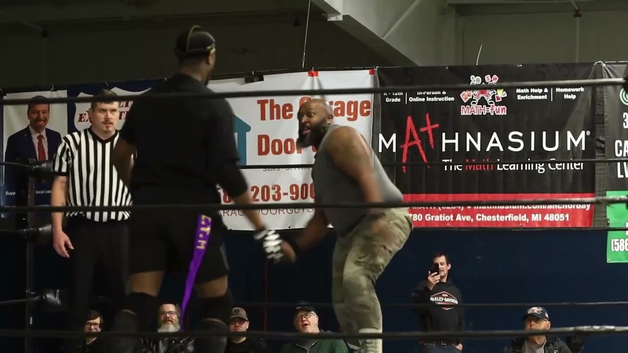 FULL MATCH Ike Watts vs Castro Young 60 Min Slam 21 background