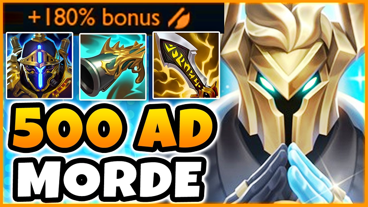 I built 0 AP items on Mordekaiser and it's a Literal Cheat Code (500+ AD, MOST DAMAGE, 1V5) background