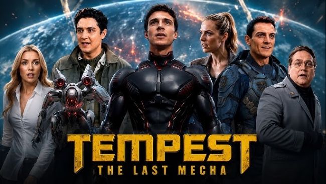 tempest the last mecha poster