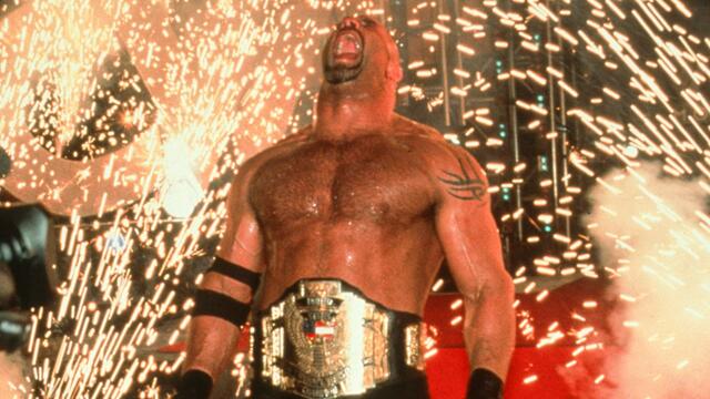 Goldberg electrifies the fans with iconic entrance: WWE Greatest Moments background