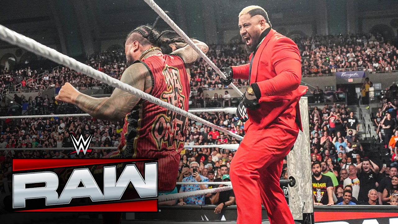 Solo Sikoa Spikes Jimmy Uso: Raw, June 29, 2026 background