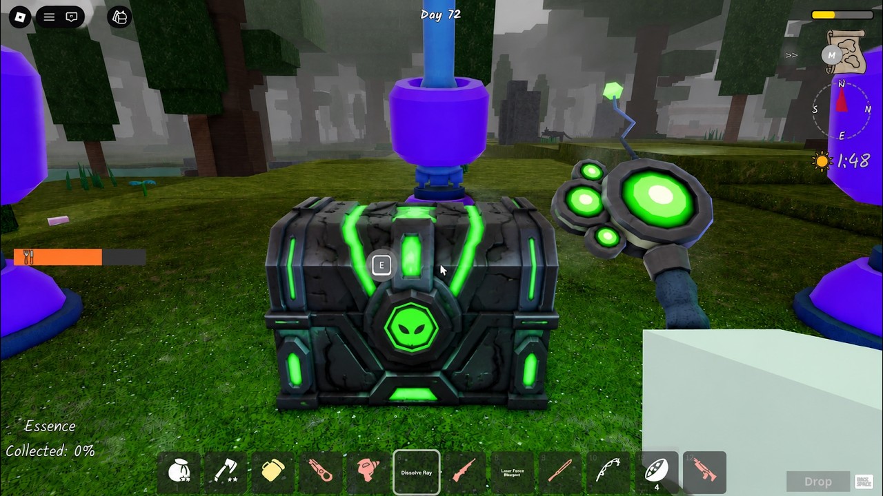 I FOUND NEW CHEST in 99 Nights in The Forest ROBLOX! NEW UPDATE background