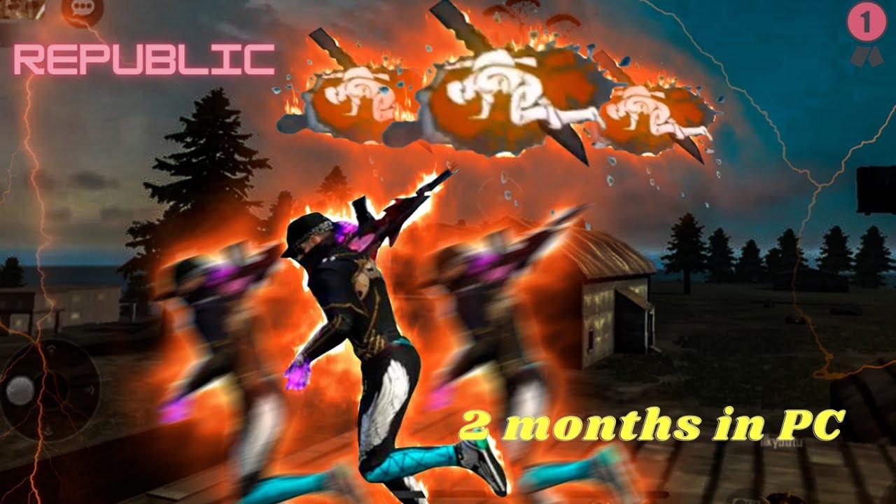 Let's play free fire again background