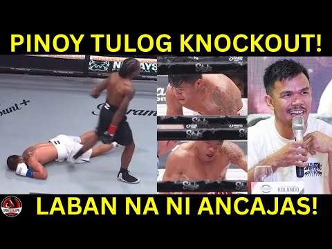 Undefeated Pinoy KNOCKOUT TULOG! | Rolando Dy BUMANAT ulit kay Eman Bacosa! IYAKIN ba? background