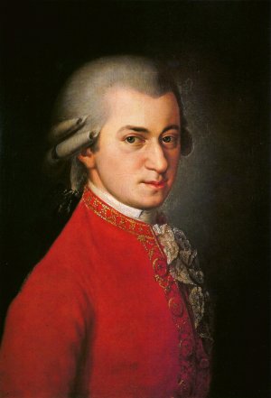 Wolfgang Amadeus Mozart portrait