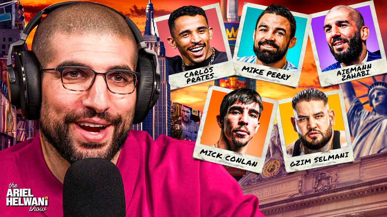 Mike Perry, Carlos Prates, Aiemann Zahabi, Mick Conlan, Gzim Selmani, More | Helwani Show | 3/17/26 background