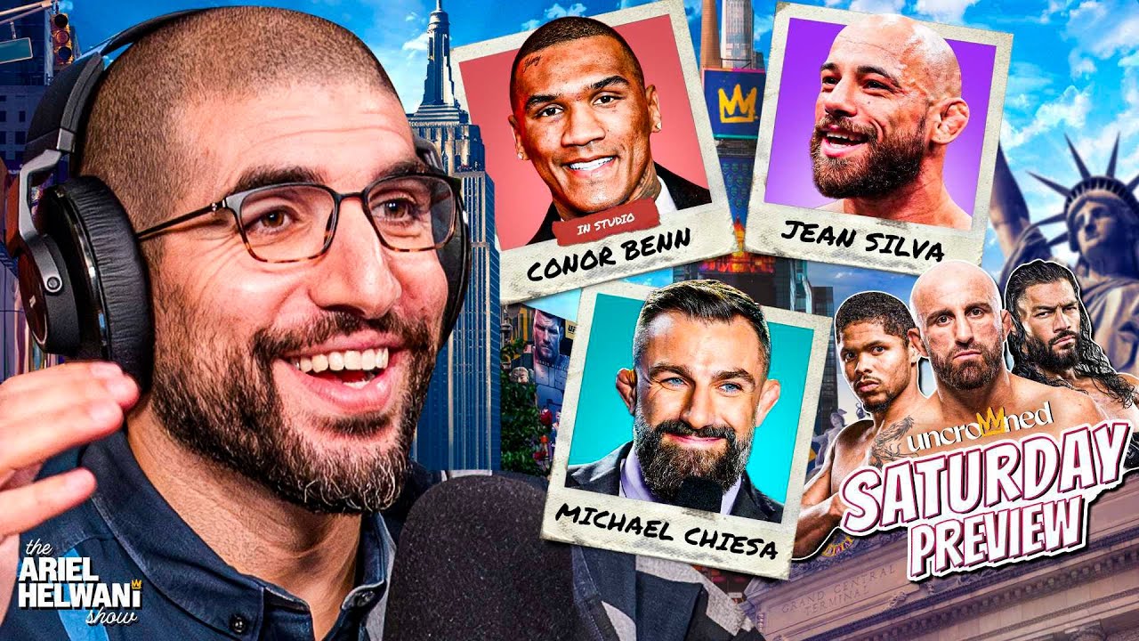 Conor Benn IN STUDIO, Jean Silva, Michael Chiesa, Royal Rumble Draft, On The Nose, More | 1/28/26 background