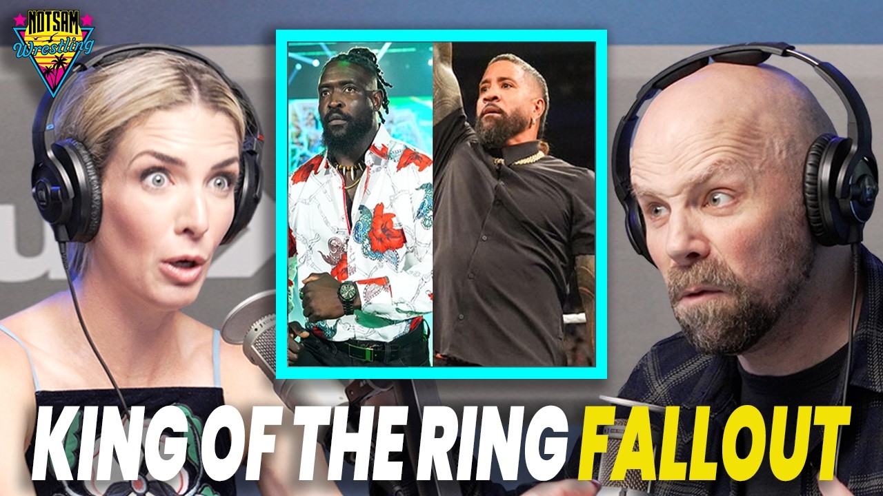 How Oba Femi Will Win King of the Ring and STILL Face Brock Lesnar! | Notsam Wrestling Live background