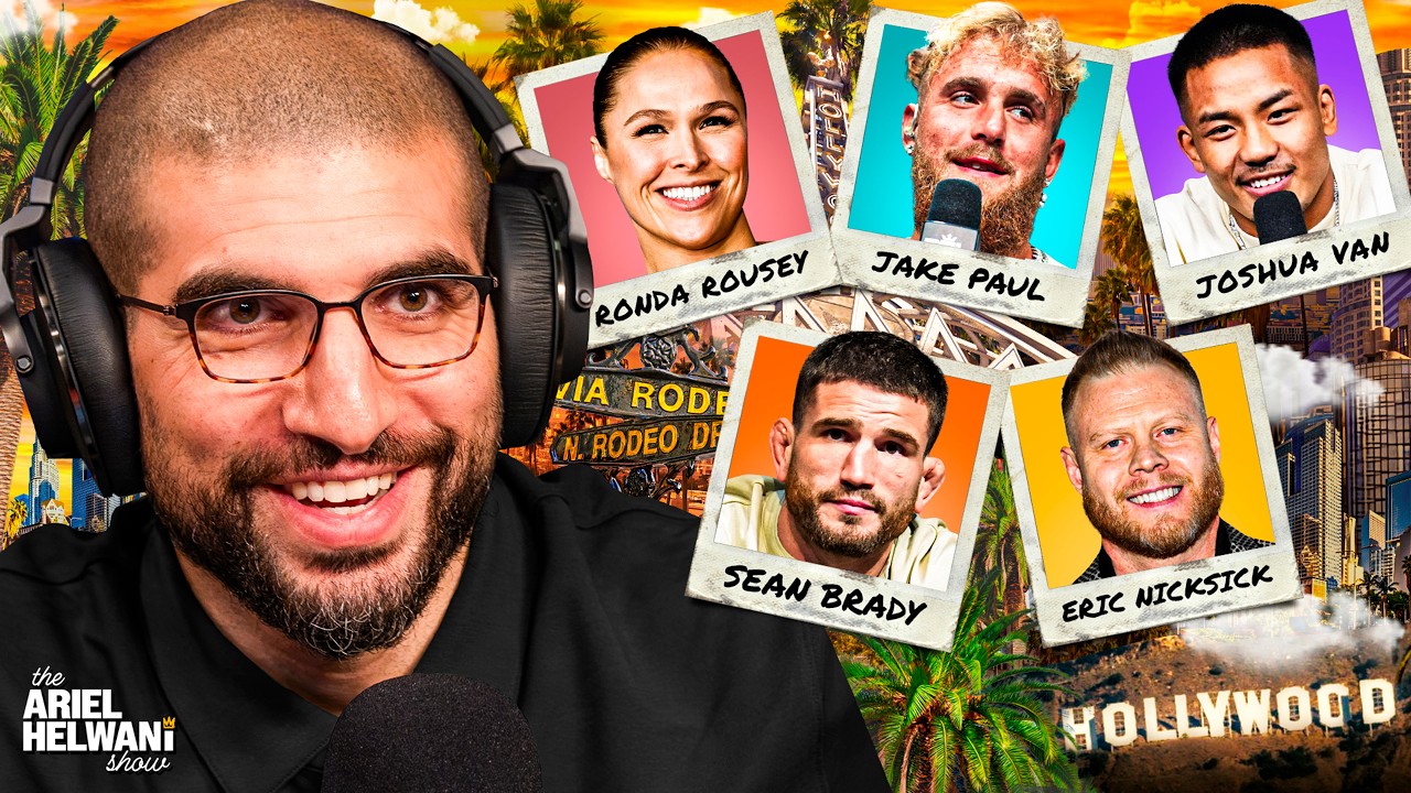 Ronda Rousey, Jake Paul, Joshua Van, Sean Brady, Eric Nicksick, UFC 328 Reaction | TAHS | 5/11/26 background