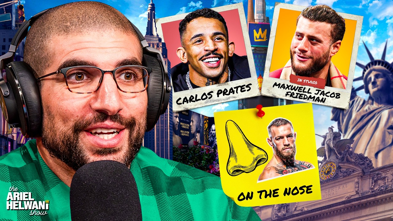 MJF IN STUDIO, Carlos Prates, On The Nose, More | The Ariel Helwani Show | 5/19/26 background