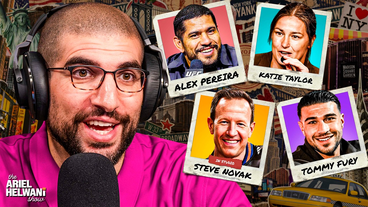 Alex Pereira, Katie Taylor, Tommy Fury, Steve Novak IN STUDIO, More | TAHS | 6/9/26 background