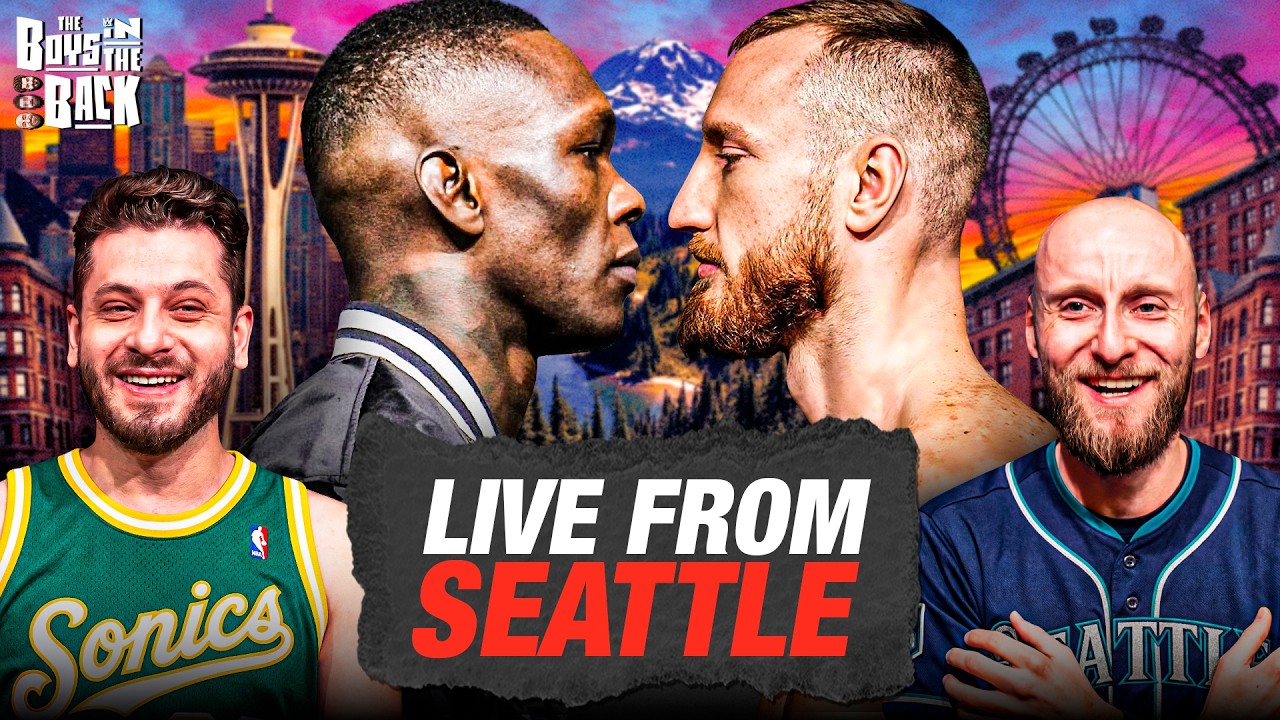LIVE FROM SEATTLE! The Boys Preview UFC Seattle & PFL Pittsburgh, P4P Reigns, More | BITB | 3/26/26 background