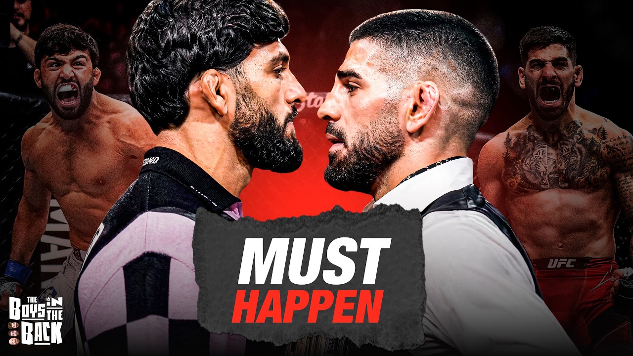 Ilia Topuria vs Arman Tsarukyan BEEF Heating Up, UFC Vegas 116 Preview, Voicemails | BITB | 4/23/26 background