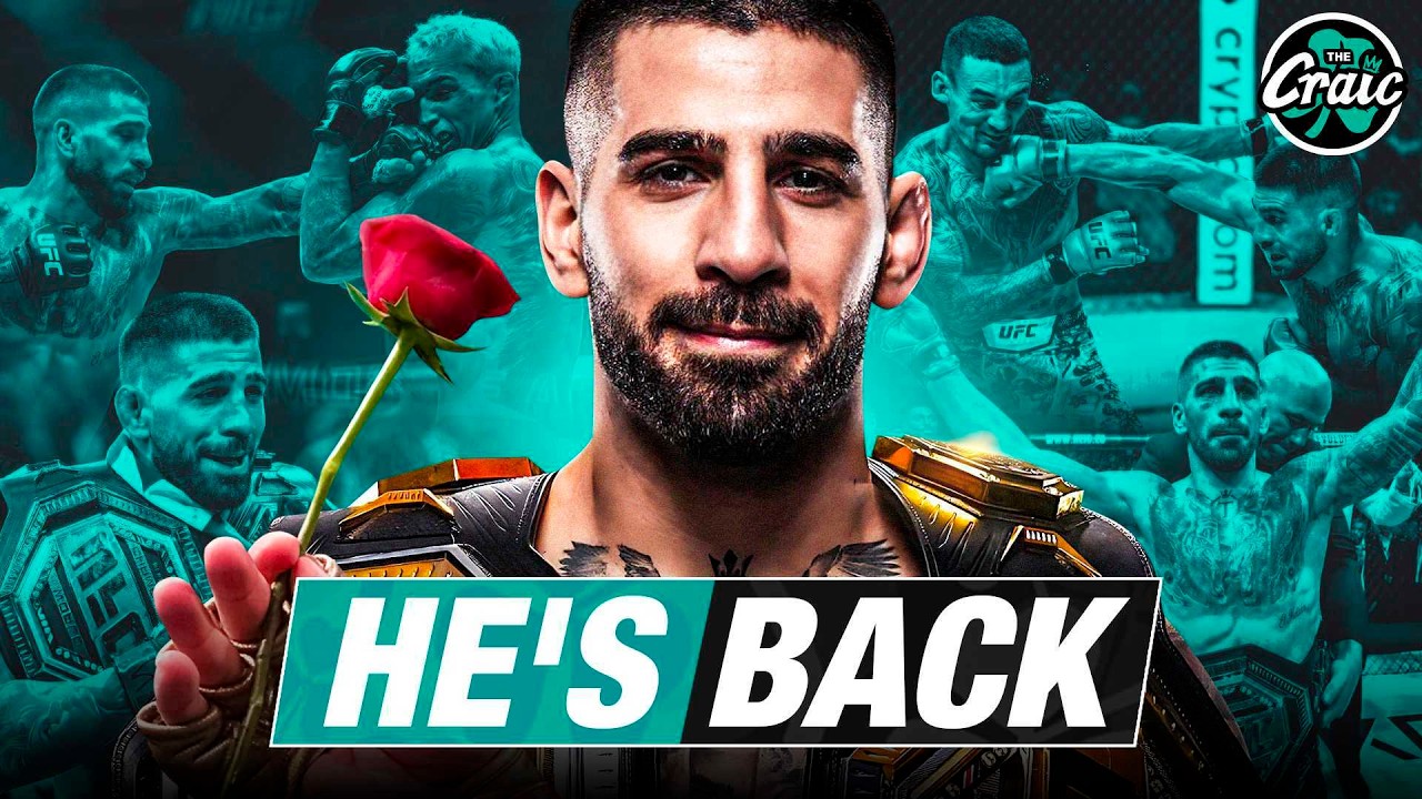 Ilia Topuria Is Back! White House Fight Against Justin Gaethje? UFC Testimony | The Craic | 2/6/26 background