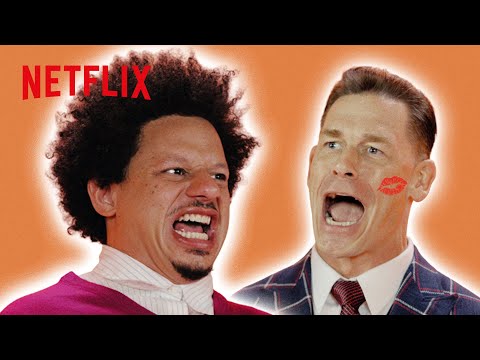The Newly Bros Game with John Cena and Eric André | Little Brother | Netflix background
