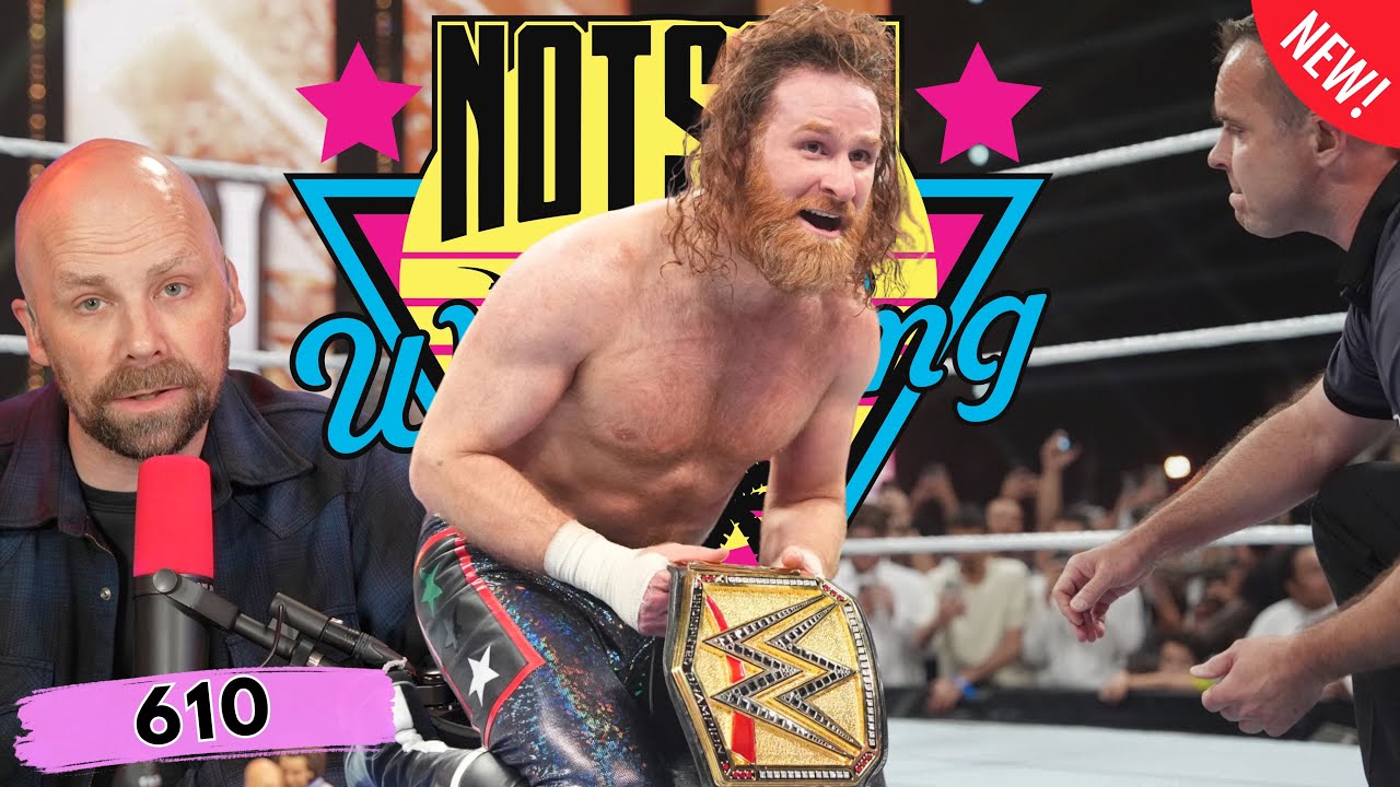 Sami Zayn Is WWE Champion - Are We Taking Wrestling Too Seriously? | Notsam Wrestling 610 background