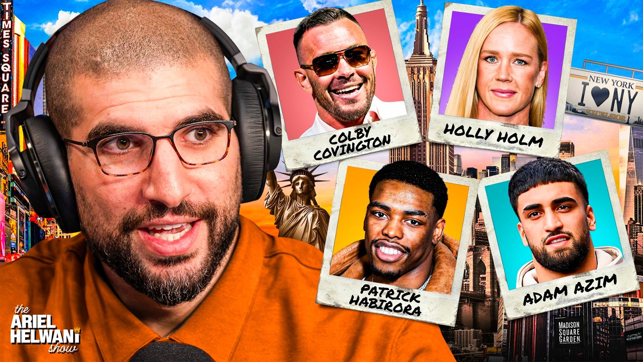 Colby Covington, Holly Holm, Patrick Habirora, Adam Azim, On The Nose, More | TAHS | 5/27/26 background