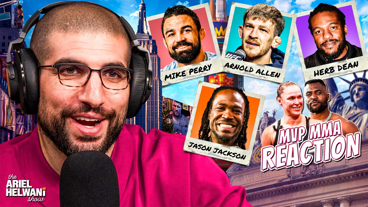 Mike Perry, Arnold Allen, Jason Jackson, Herb Dean, MVP MMA Reaction, More | Helwani Show | 5/18/26 background