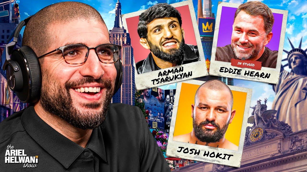 Arman Tsarukyan, Eddie Hearn IN STUDIO, Josh Hokit, More | The Ariel Helwani Show | 1/27/26 background