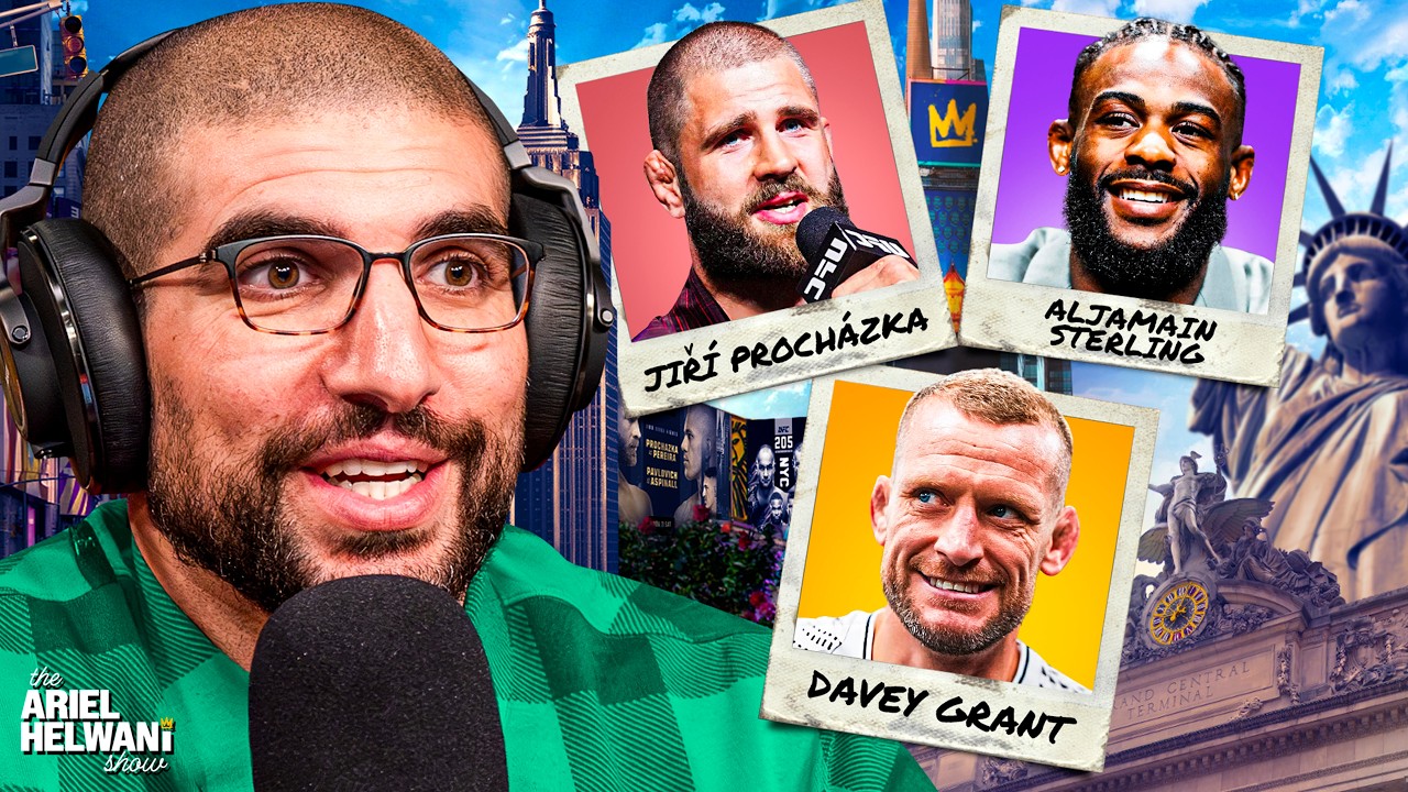 Jiri Prochazka, Aljamain Sterling, Davey Grant, Weekend Recap, More | Helwani Show | 4/27/26 background