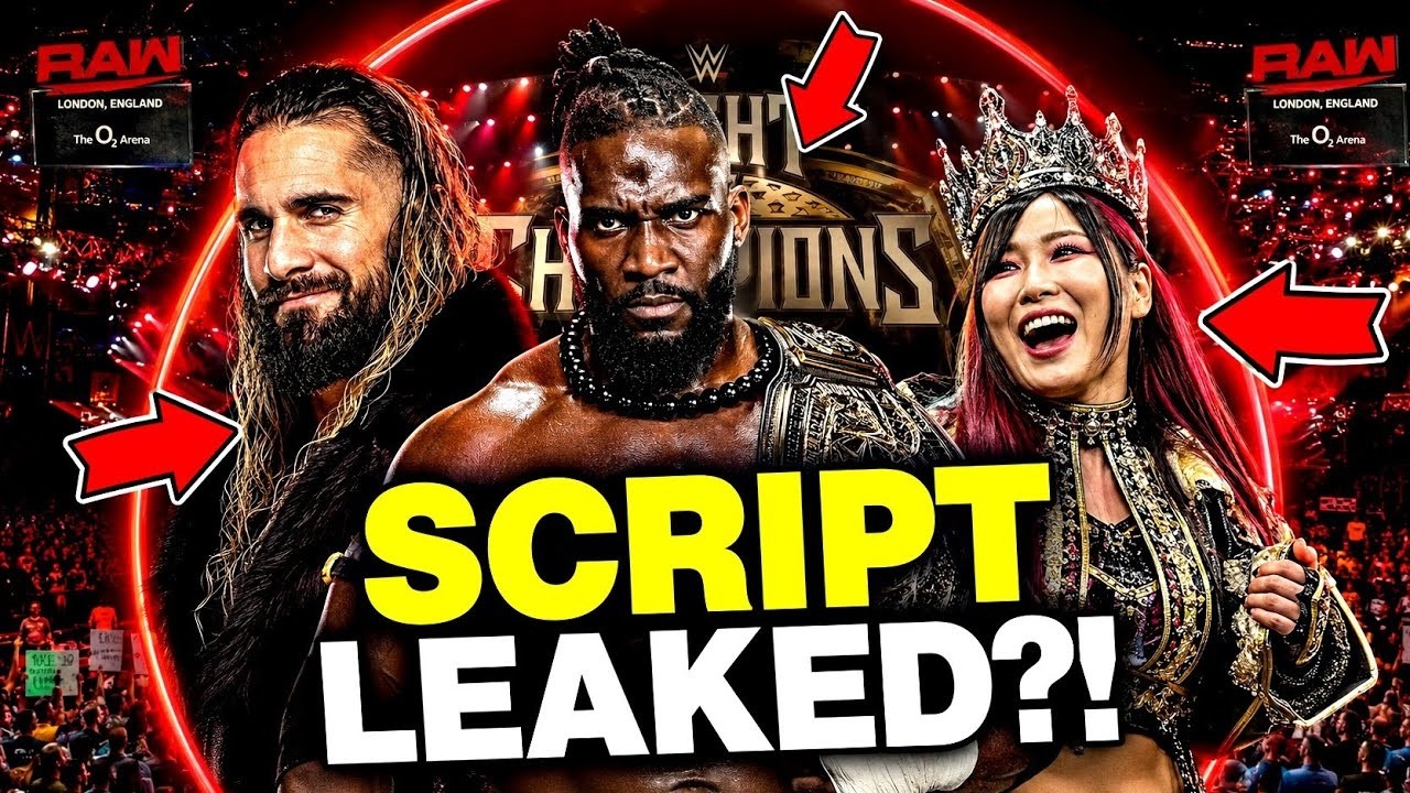 Raw just spoiled night of championship Here's the evidence background