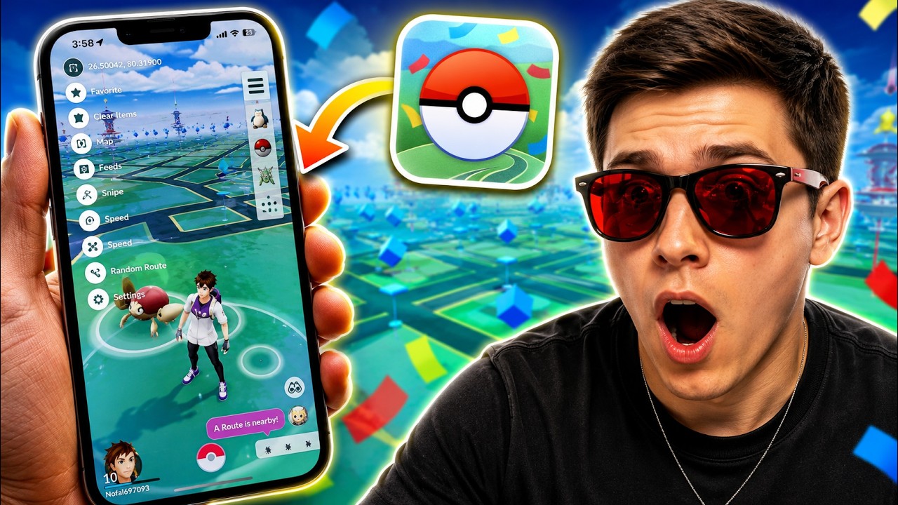 *NEW* Pokemon Go Hack - 2026 Spoofing Tutorial on iOS & Android With📍Pokemon Go Spoofer background