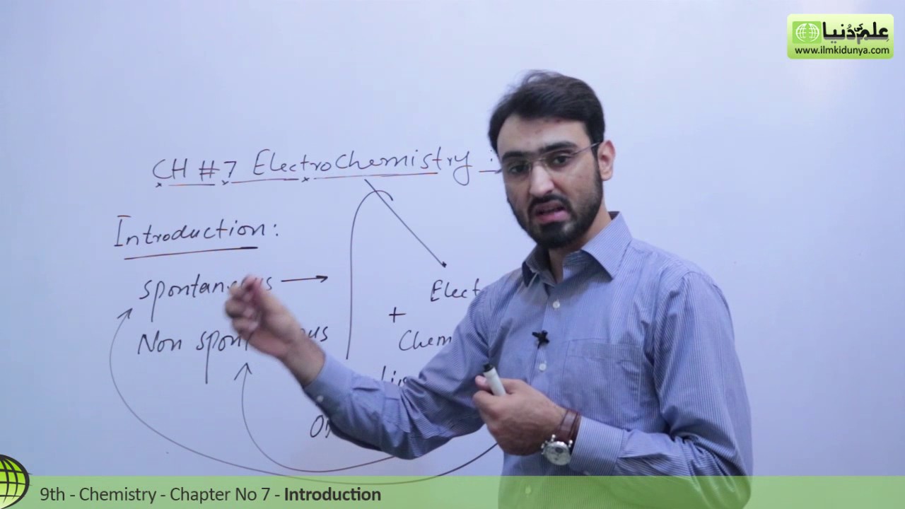 9th Class Chemistry Chapter 7 Electrochemistry background