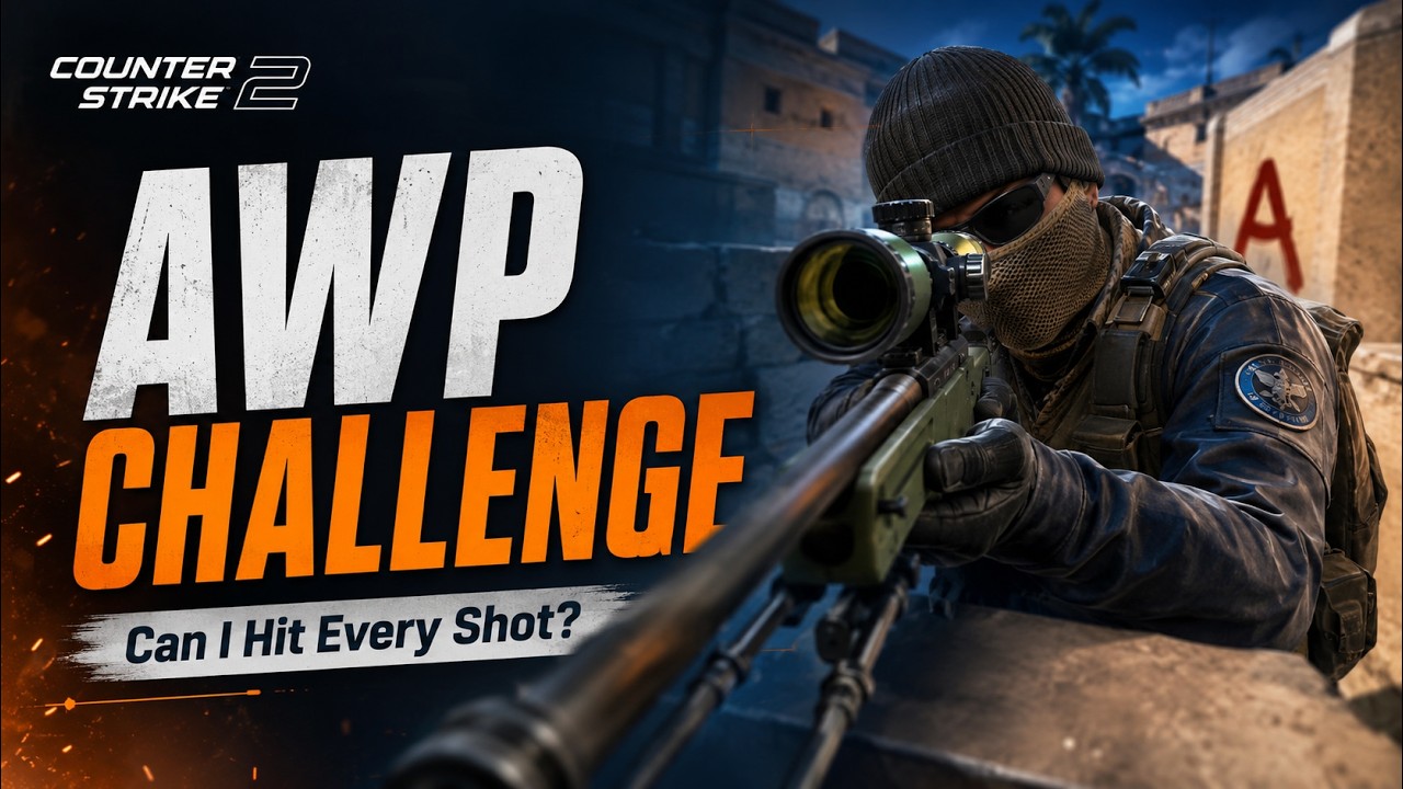AWP CHALLENGE!? - Counter Strike 2 background