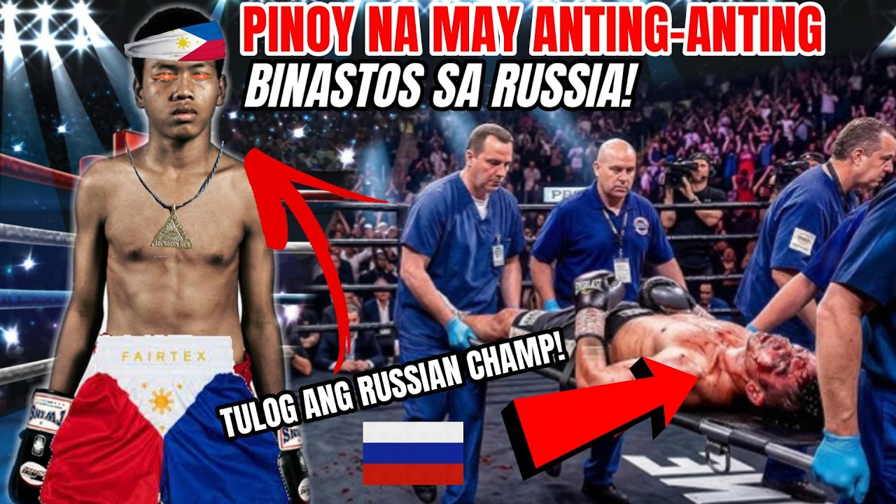 PINOY NA MAY ANTING-ANTING! BINASTOS SA RUSSIAN! CHAMPION NA BATA NI ROACH TULOG SA R1!