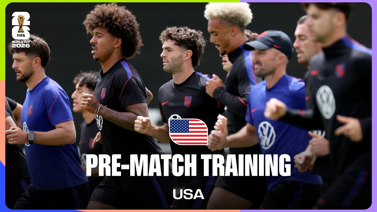 USA Train Before Bosnia And Herzegovina | FIFA World Cup 2026™ background