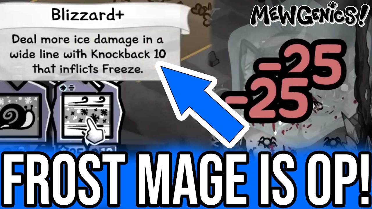 FROST MAGE CAT IS OP! - MEWGENICS #100 background