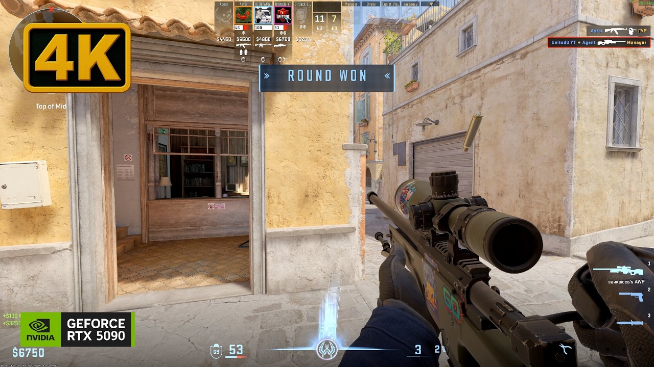 Counter-Strike 2 Gameplay 4K (No Commentary) background