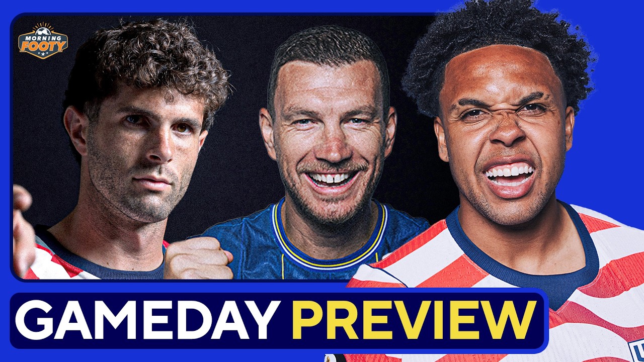 USMNT vs. BOSNIA | World Cup PREVIEW | Round of 32 background