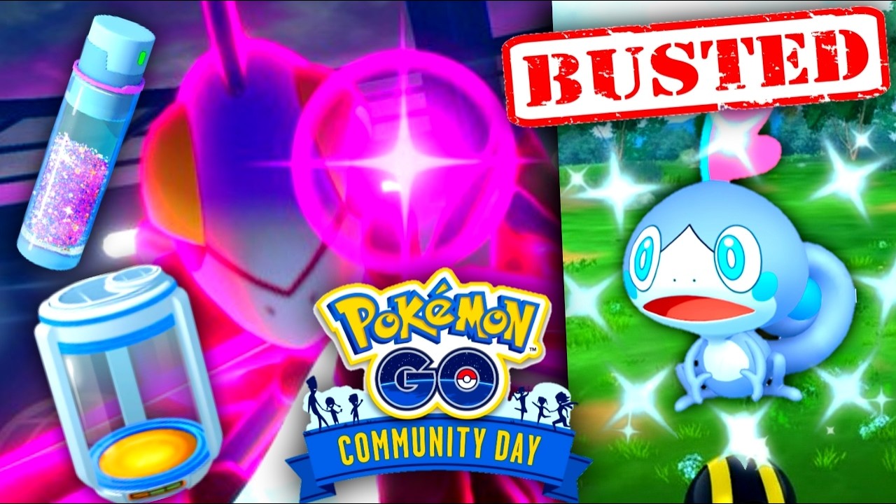 *SHINY SOBBLE COMMUNITY DAY BONUSES BEST WE HAVE EVER SEEN MUST PLAY THIS EVENT* Pokemon GO news background