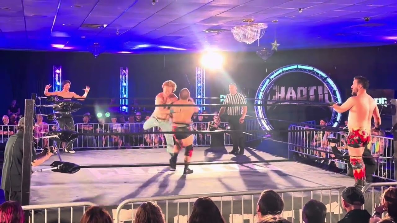 chaotic wrestling background