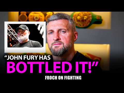 "He's gone quiet... AGAIN!" Carl Froch with John Fury update + Usyk vacates & AJ vs Fury in Vegas? backdrop