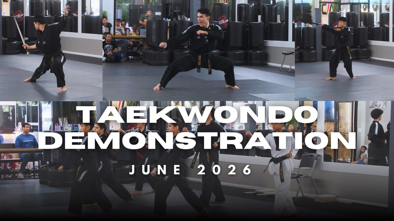 Taekwondo Demonstration | June 2026 background