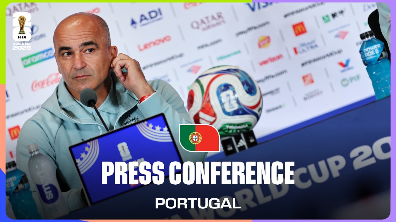 Portugal On Playing Croatia | Roberto Martínez Takes Questions background