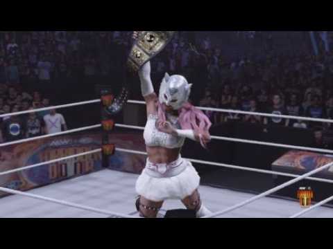 AEW Forbidden Door - Starlight Kid vs Thekla 2026 Womens World Championship Match STARDOM NJPW background