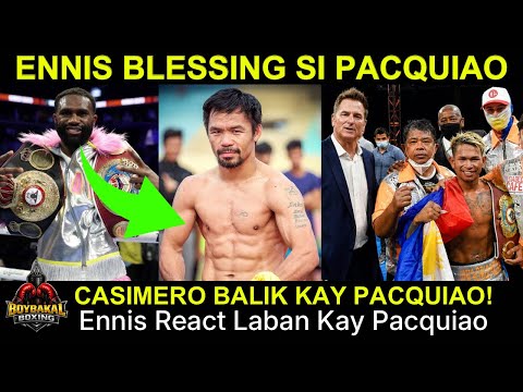 Jaron Ennis Nagsalita BLESSING Laban Kay Pacquiao | Casimero NAMIMILI Promoter MP Or Kameda background