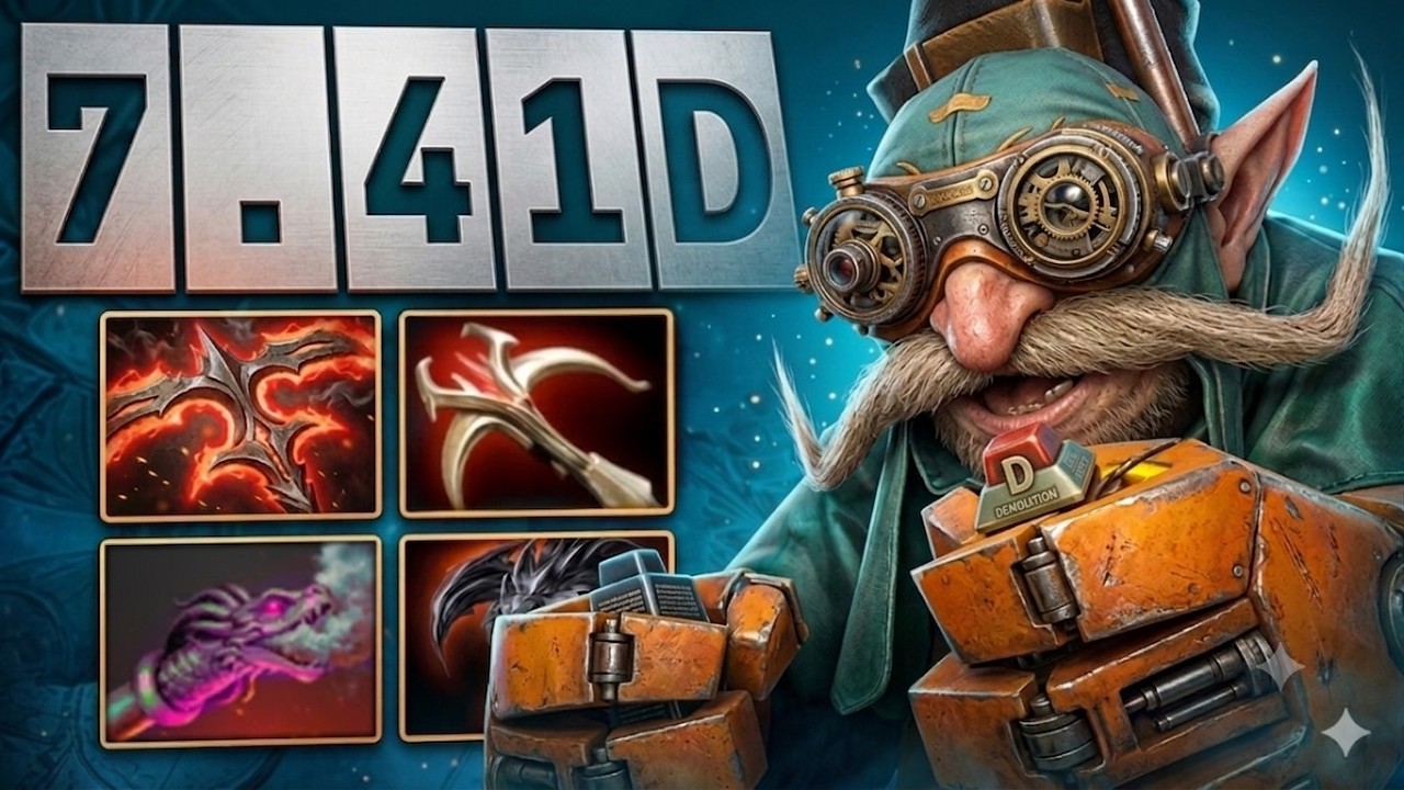 +200K Hero Damage Gyrocopter Comeback 7.41d🔥🔥🔥37 Kills | Dota 2 Gameplay background